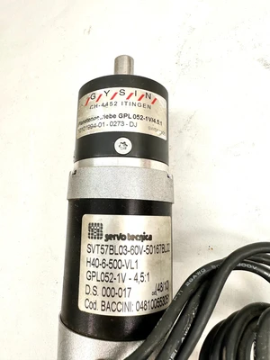 USED SERVO TECNICA SVT57BL03-60V-50167BL02