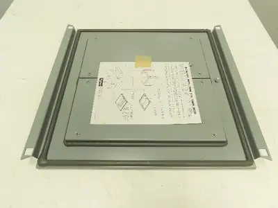 Hoffman X-GP66F Electrical Enclosure Fixed Steel Gland Plate 20x20" Type 12 Gray