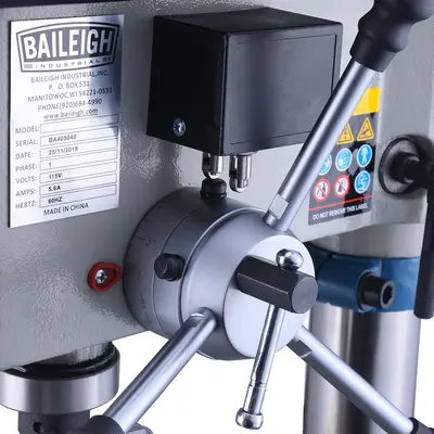 New | in-Stock BAILEIGH DP-4016B-VS-16 Heavy Duty & Sensitive Single Spindle Drills Illinois US | Olympus Machinery Group #1350450