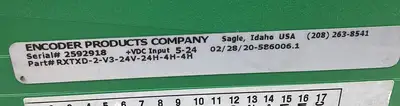 USED Encoder Products Company RXTXD—2-V3-24V-24H-4H-4H