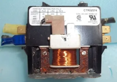QTY. 1. HERM. REFRIG. COMP. CTR02574 COIL 24 VAC 5...