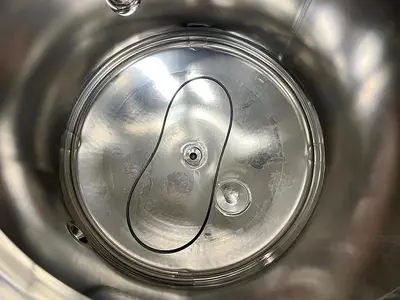 Used 158 Gallon Tank (Vessel), 316L Stainless Steel