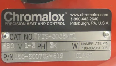 NEW CHROMALOX TMIS-3035MT1 TEMPERATURE CONTROLLER 155-500702-619