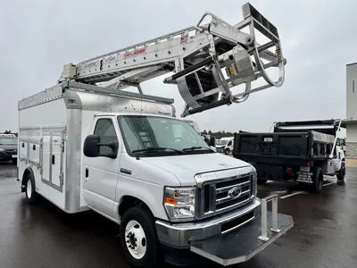 Used 2022 FORD E-450 SD VAN LADDER AERIAL LIFT VAN Bucket (boom) trucks Minnesota US | Carco Truck & Equipment #1548892