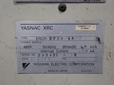 USED 2001 YAAKAWA ELECTRIC CORPORATION YASNACXRCUP20