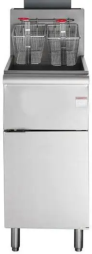 Natural Gas or Propane - 40 lb deep fryer