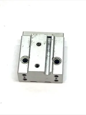USED SMC MINIATURE GUIDE ROD CYLINDER 6MM BORE 10MM STROKE