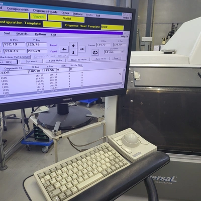 2005 UNIVERSAL RAD 8XT (6380B) RADIAL INSERTION MACHINE Radial | Tekmart International Inc. (3)