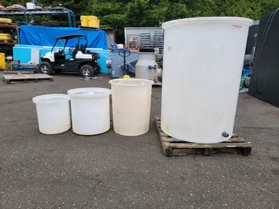 4 x Plastic Tanks