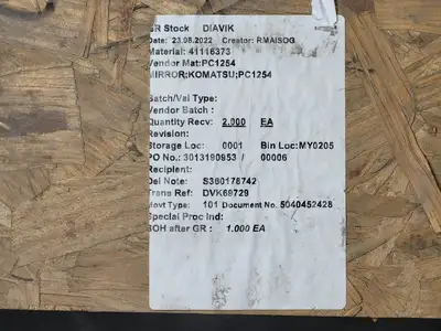 NEW KOMATSU PC1254