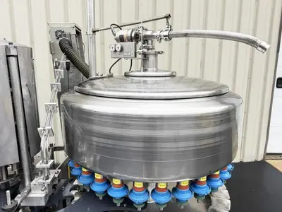Used FILLER SPECIALTIES INC. AWFS3010L Overflow Pressure Gravity Liquid Fillers Pennsylvania US | Ferguson Packaging Machinery #1494950