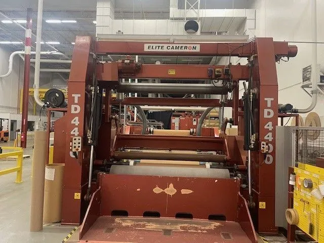 Used ELITE CAMERON TD4400 Slitters & Slitting Lines New Jersey US | Perry Equipment #219049