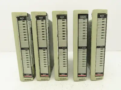 Modicon AEG AS-B805-016 Input Module 16 Point 115VAC Lot Of 5