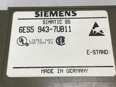 Used SIEMENS 6ES5 943-7UB11 Circuit Boards Michigan US | Ideal Machinery #1310552
