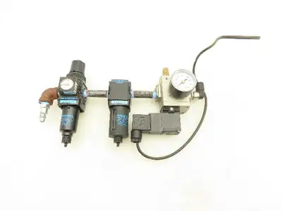 Wilkerson SMC B08-02-FLG0 Pneumatic Filter Regulator Soft Start Valve Assembly