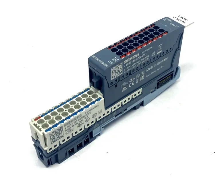 Used SIEMENS POTDIS-TB-P1-R TYPE P1 MODULE 6ES7193-6UP00-0DP2 BASE Industrial Controls | Maverick Industrial Sales #1106052