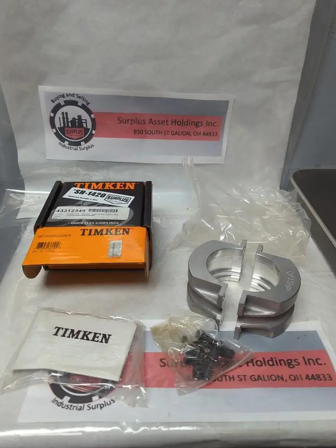 New | in-Stock TIMKEN QF15HPCOVER Conveyor Parts Ohio US | Surplus Asset Holdings #1238356