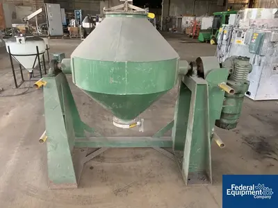 USED Patterson-Kelley 10 Cu Ft P-K Double Cone Blender, 134# Density