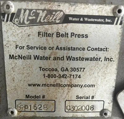 USED MCNEILL FPP152B