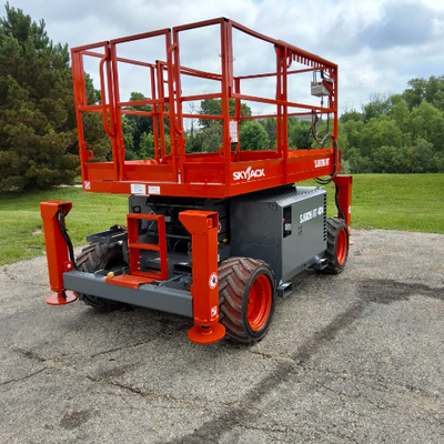 Used 2017 Skyjack SJ6826 RT Scissor Lifters Wisconsin US | Stack Equipment #1271246