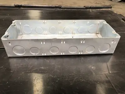 11x4" High Voltage Pre-Ganged Masonry Box