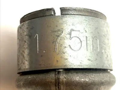 USED H‑P 1.75" OD TUBE GALVANIZED COMPRESSION 4" LOT OF 2