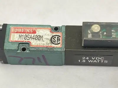 M10SA400M | Numatics  Pneumatic Solenoid Valve 24VDC - Used