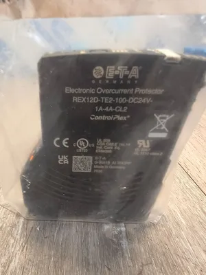 Used Eta REX12D-TE2-100-DC24V-1A-4A-CL2 Circuit Breakers South Carolina US | ESS Industrial Equipment Sales #1359812