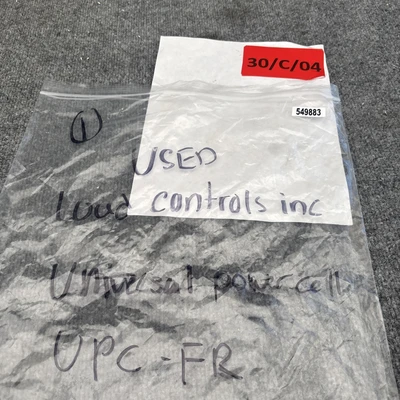 Used LOAD CONTROLS INC MODEL UPC AC/DC Power Supplies California US | Davliegogo LLC #1705316