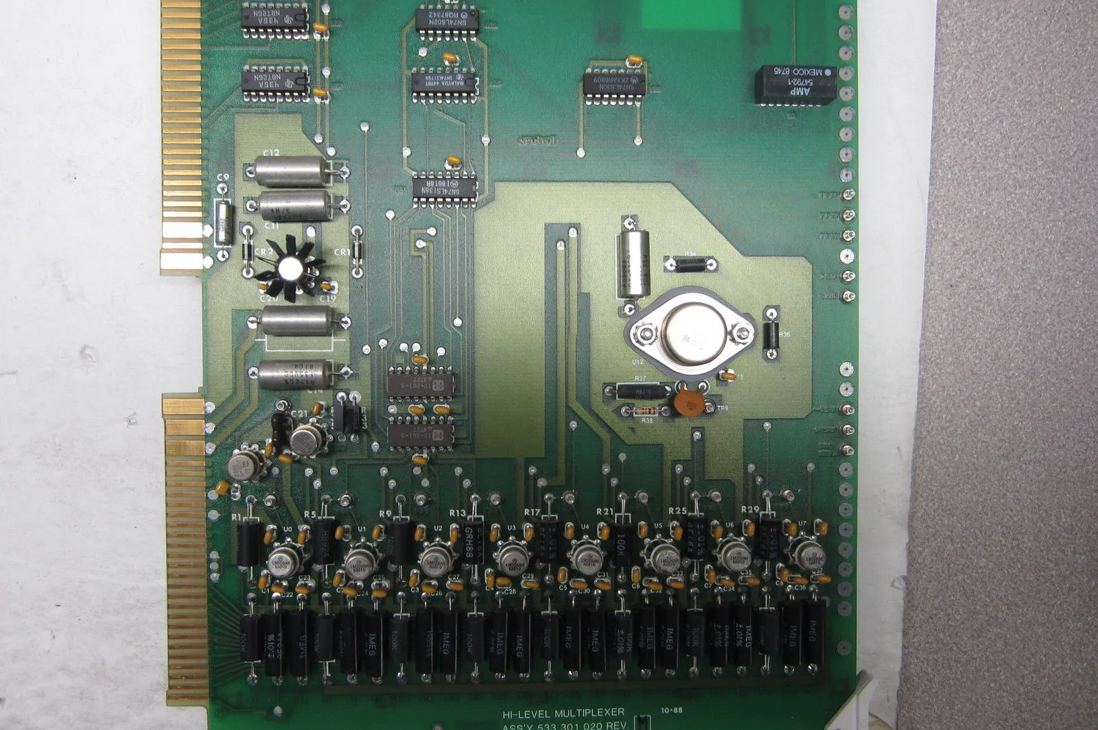 GENERIC ELECTRIC 533301020 PC BOARD MULTIPLEXER