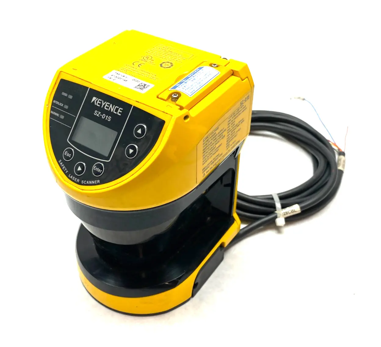 USED KEYENCE SAFETY LASER SCANNER MAIN UNIT, SINGLE/SIMPLE FUNCTION TYPE