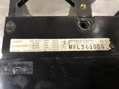 USED SQUARE D MAL361000