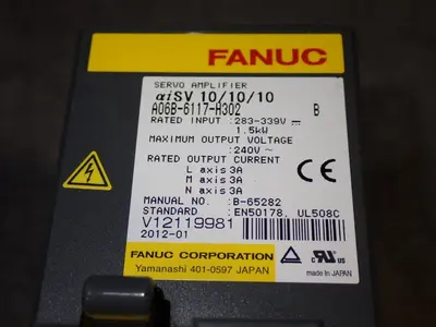 USED FANUC A06B6117H302