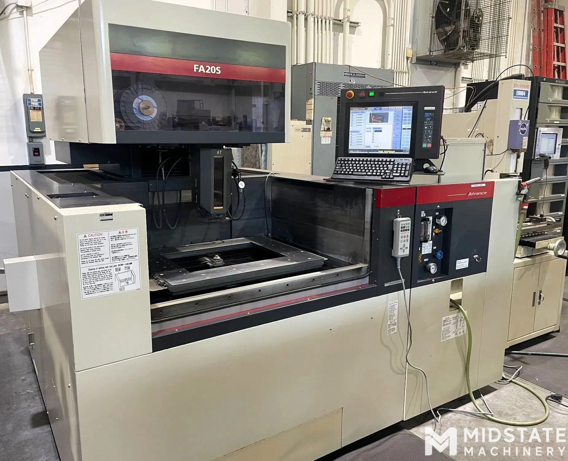 Mitsubishi FA20S Advance Wire EDM, New in 2007
