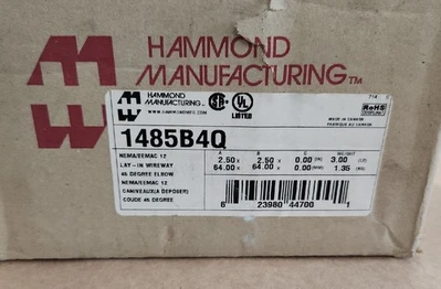 NEW Hammond Manufacturing 1485B4Q
