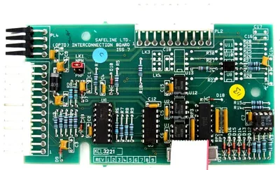 USED SAFELINE KCL3221 CIRCUIT BOARD