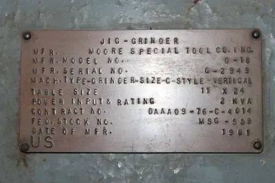 USED MOORE G-18