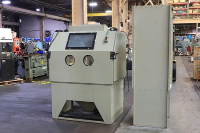 Used 1996 Blast-It-All 4836-7DC, 1996, SUCTION TYPE, DUST COLLECTOR Blast Room (Manual Booth) New Jersey US | Machinery Values #1334101