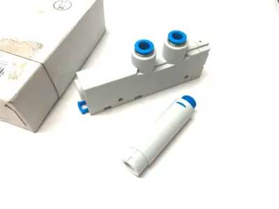 USED FESTO T-SHAPE VACUUM GENERATOR 2/2 VALVE