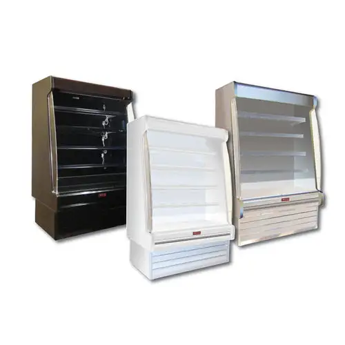 Howard-McCray 75" Vertical Open Air Cooler w/ (5) Levels, 115/208-230v/1ph (SC-OD35E-6-S-LED)