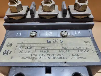 Used ALLEN-BRADLEY 509-FOD Relays & Switches British Columbia CA | Lenmark #1486880