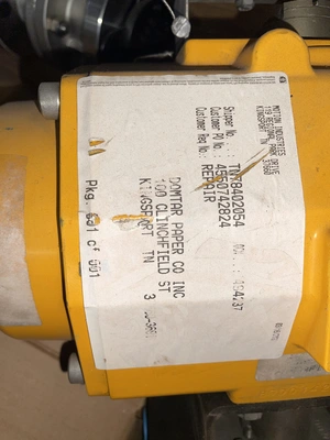 Xomox  4" CF8M Lined Plug Valve New storeroom Spare