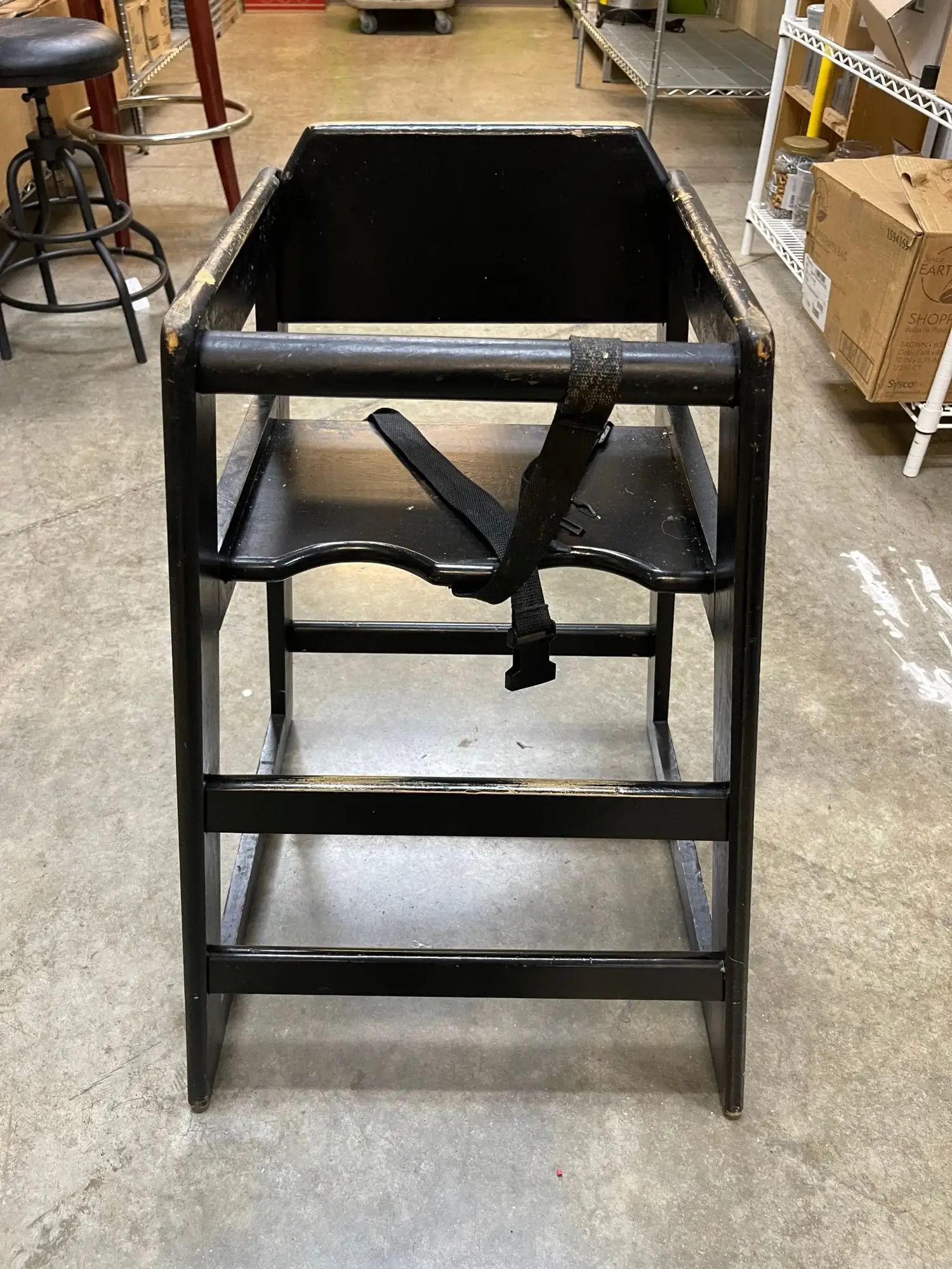 Used Falcon Restaurant Supply Used Kids Wooden Restaurant Stackable High Chair Restaurant Front of House Furnishings Illinois US | Falcon Restaurant Supply #1376205