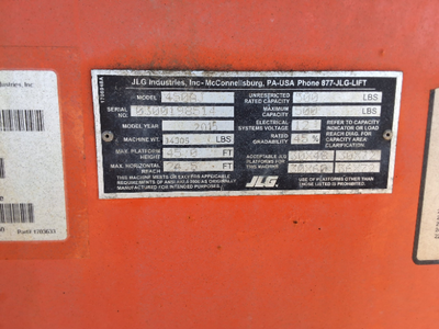 Used 2015 450AJ JLG Articulating Boom Lifts North Carolina US | Stack Equipment #1418804