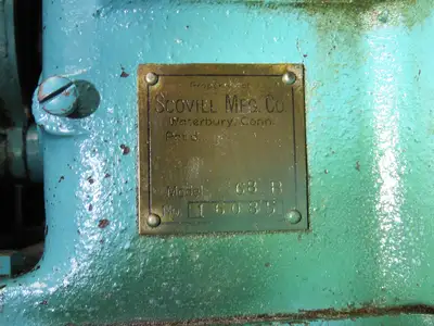 Scovill Fasteners Model 68B Snap Button Machine Foot Pedal Controls 230/460V