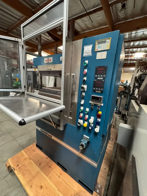 WABASH Genesis 75 Ton Model G75H-18-CLPX Heated Platen Hydraulic Press 18″ x 18″