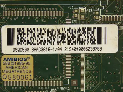 ABB Robotics DSQC500 / 3HAC3616-1/04 Motorola Main CPU Circuit Board PCB Card