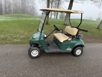 (1) 2015 E-Z-Go golf cart with a Kawasaki gas engine, includes Club Clear club and ball washer, Club...