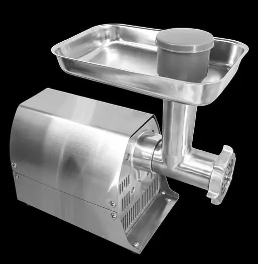 #8 Economic Light-Duty Stainless Steel Meat Grinder with 0.4 HP