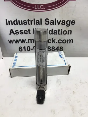 WALLACE & TIERNAN PURGE METER 32E103SSXX2X FL12.00 CUFT/HR 200PSI